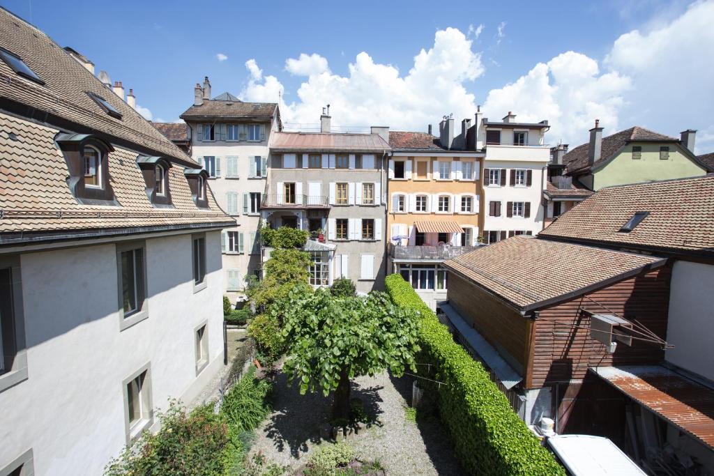 Guest House Le Charlot Vevey Habitación foto
